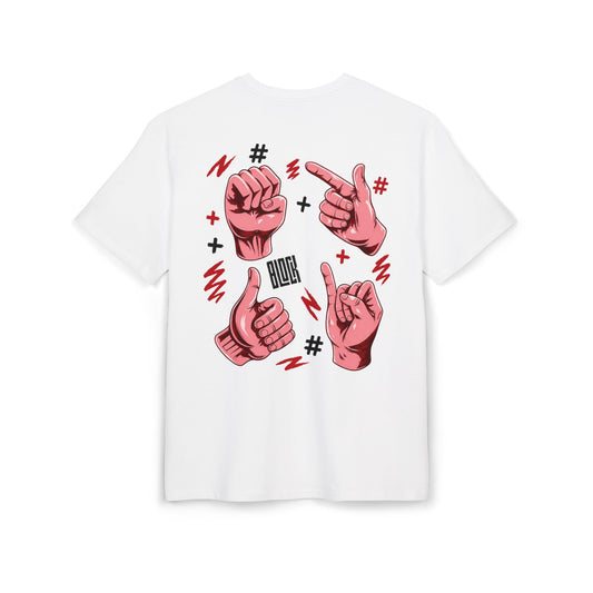 "Signs" Oversized Tee