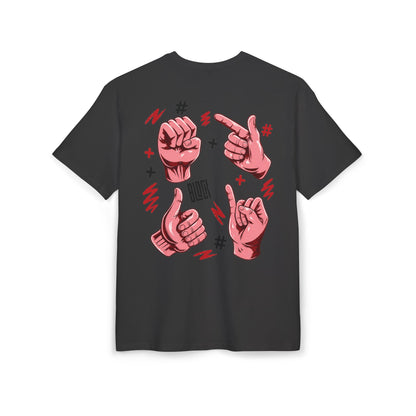 "Signs" Oversized Tee