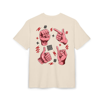"Signs" Oversized Tee